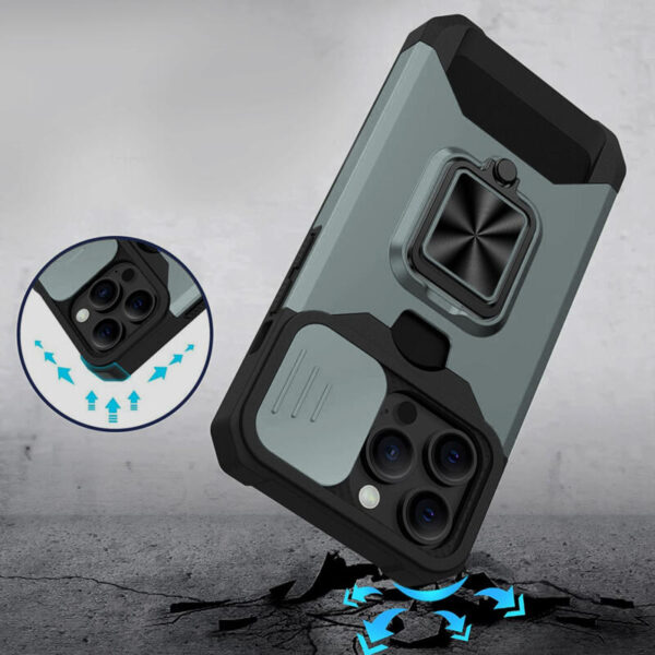 360° Shockproof Ring verde - Imagen 2