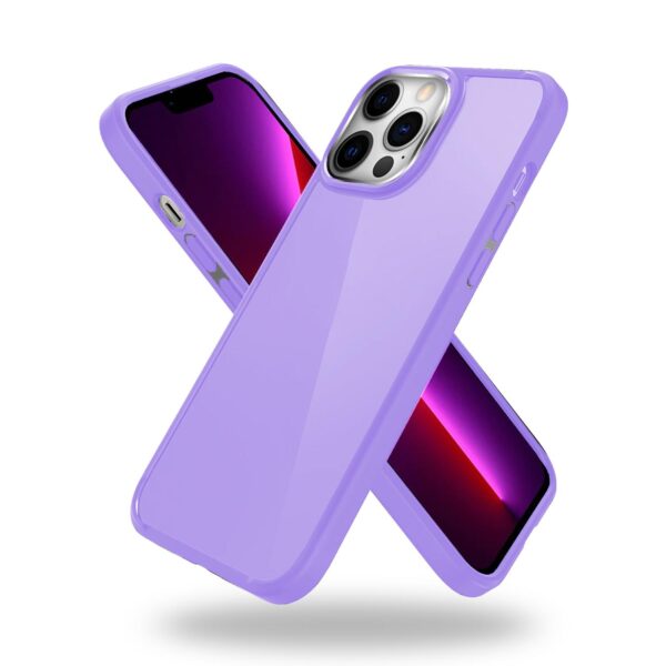 Matte case morado