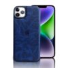 Leather Desing case azul