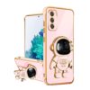 Astronauta Holder case rosado