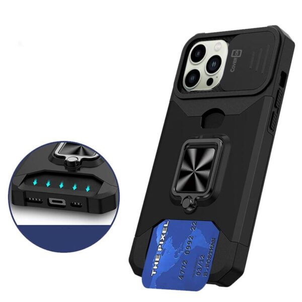 360° Shockproof Ring negro - Imagen 3