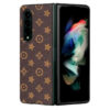 LV Leather Case café - Imagen 2