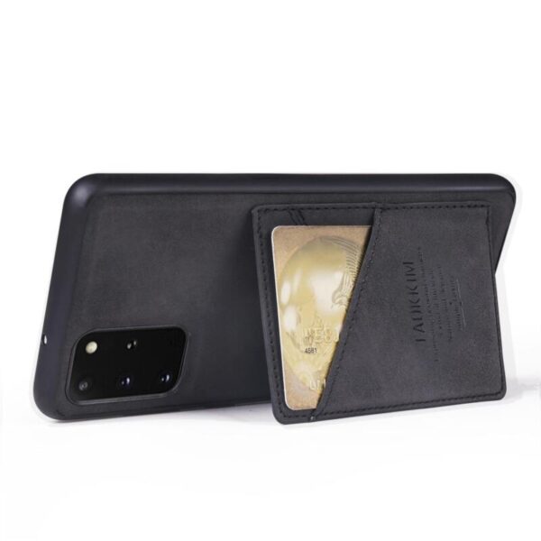 Black Card Holder Leather case - Imagen 3