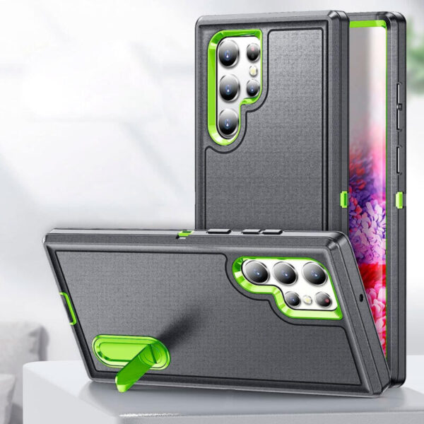Hard case gris con verde - Imagen 2