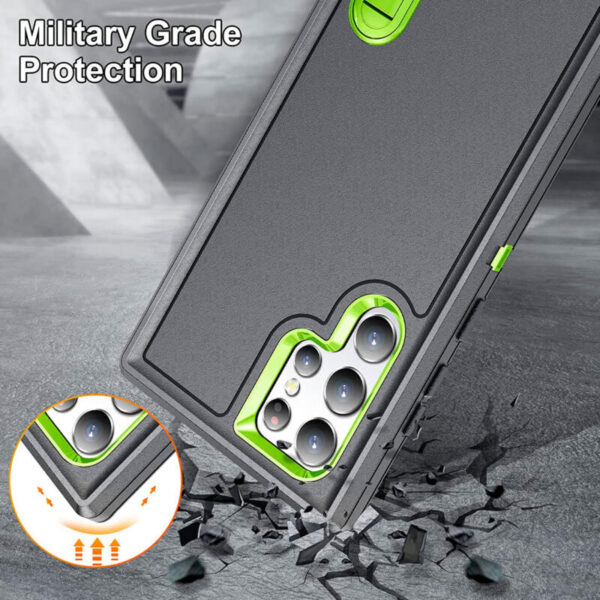 Hard case gris con verde - Imagen 3