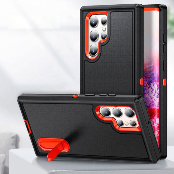 Hard case negro con naranja - Imagen 2