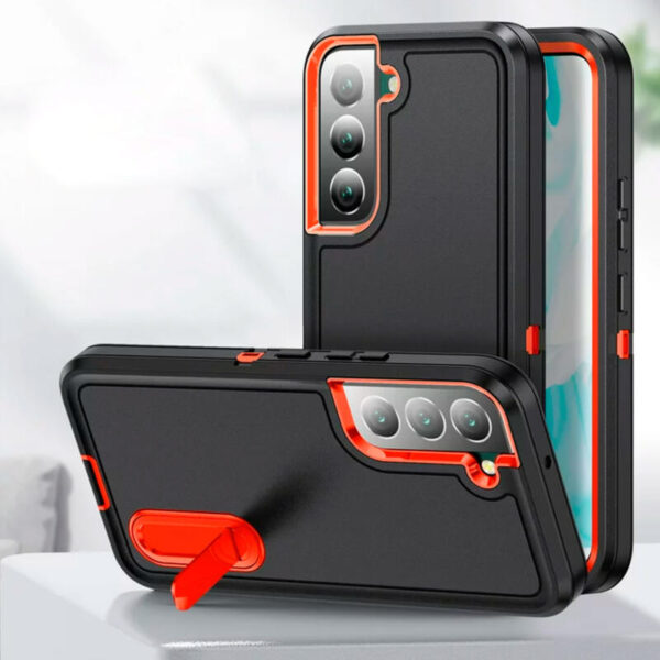 Hard case negro con naranja - Imagen 2