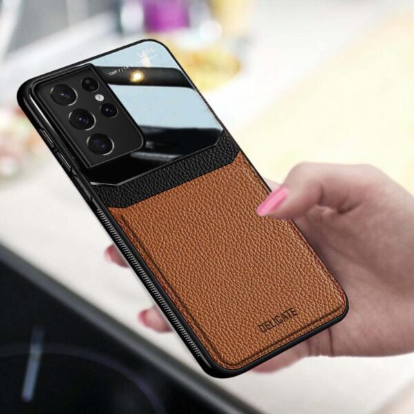 Hybrid Leather case café - Imagen 2