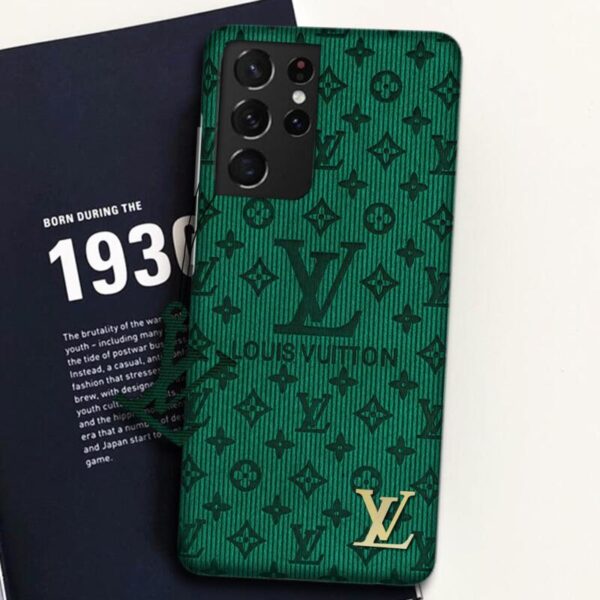 LV Verde Leather Case - Imagen 2