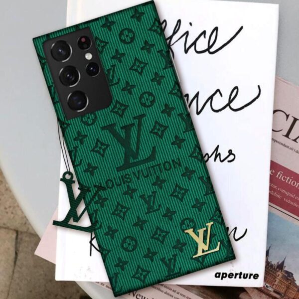 LV Verde Leather Case - Imagen 3
