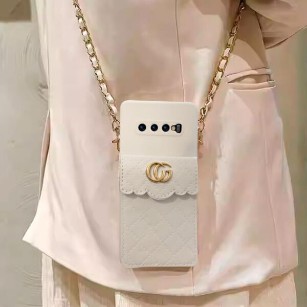 Leather Chain blanco - Imagen 3