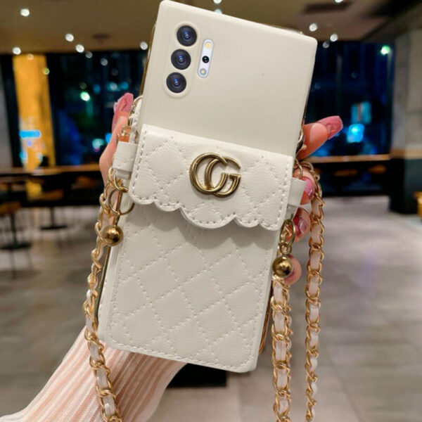 Leather Chain blanco - Imagen 2