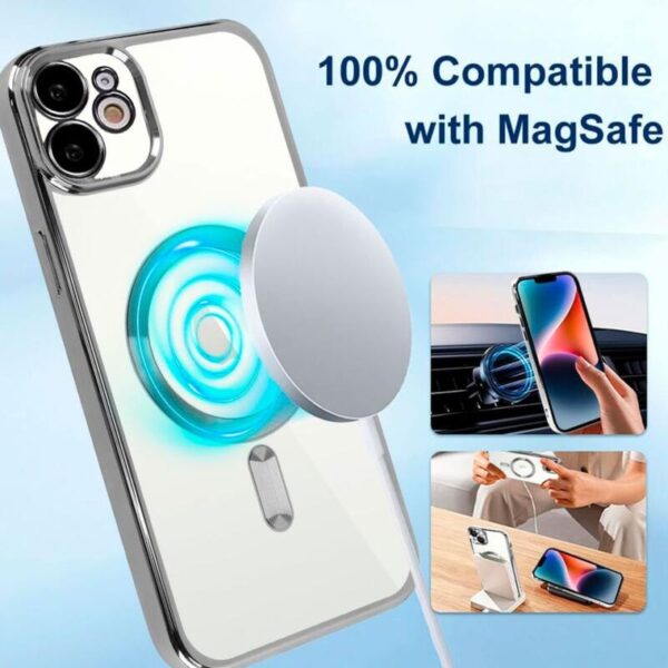 Metal Magsafe plateado 12/12 Pro - Imagen 3