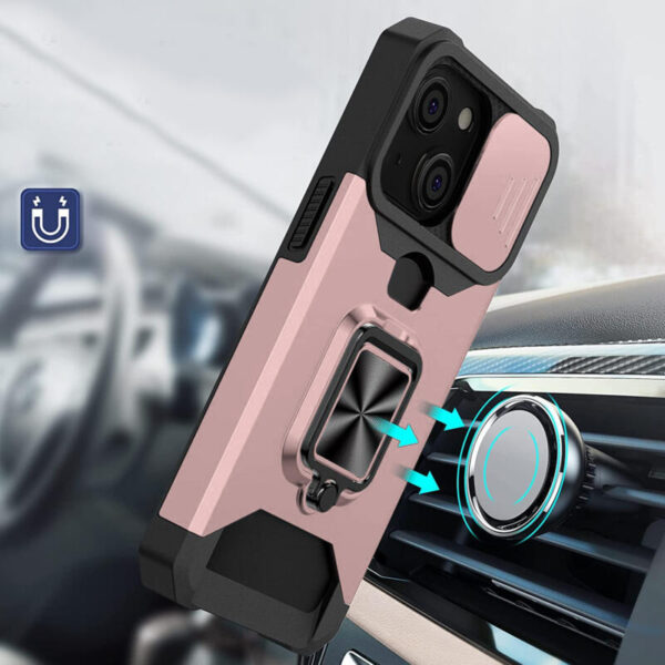 360° Shockproof Ring rosado - Imagen 3