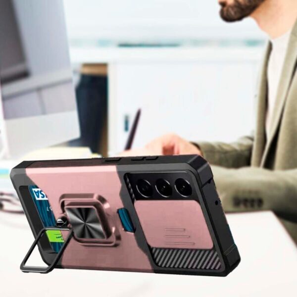 360° Shockproof Ring rosado - Imagen 2