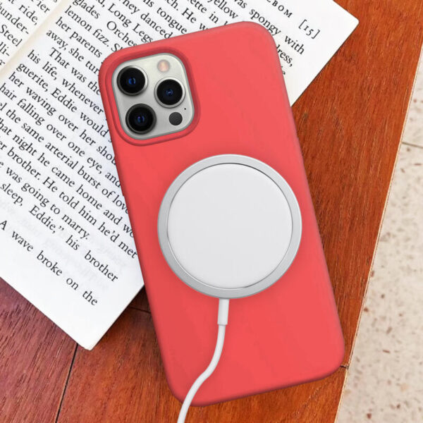 Magsafe de silicon rosado - Imagen 2