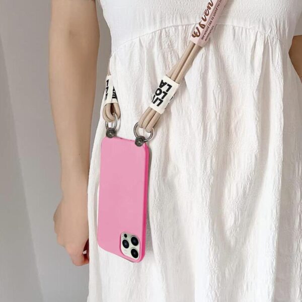 Silicon Strap case rosado - Imagen 2