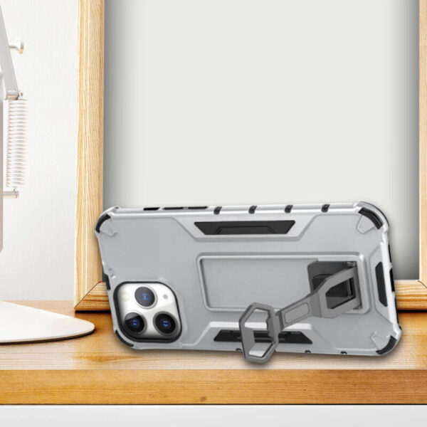 2X1 Ultra Holder case plata - Imagen 2