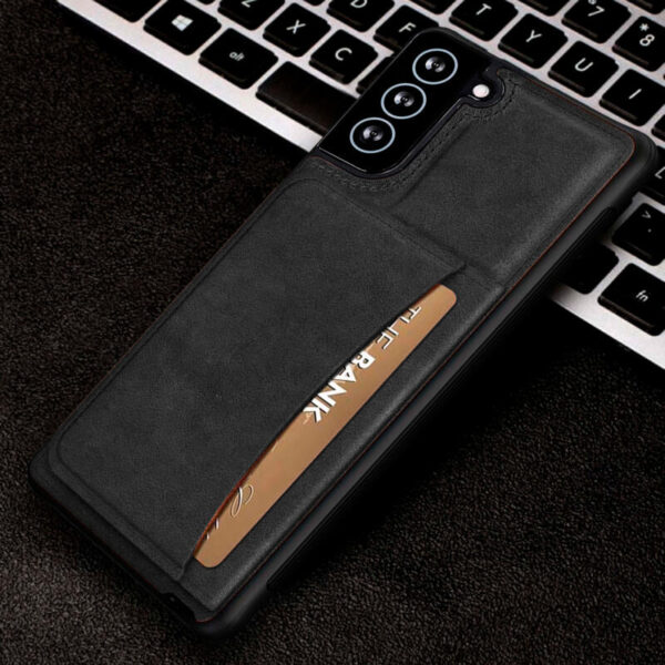 Wallet Leather case negro - Imagen 2
