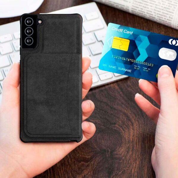 Wallet Leather case negro - Imagen 3