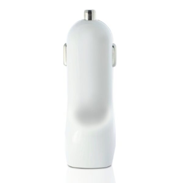 Adaptador de carro blanco