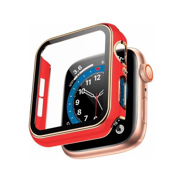 Screen Protector rojo con dorado 38/42/45mm