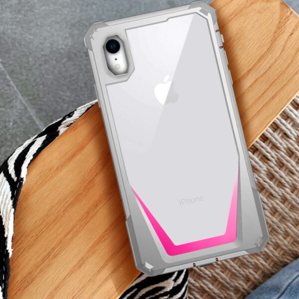 360° Guardian case gris con rosado - Imagen 3