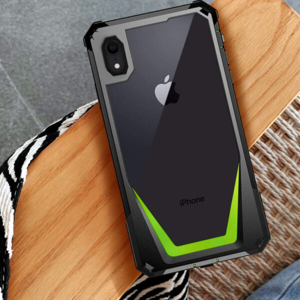 360° Guardian case gris con verde - Imagen 3