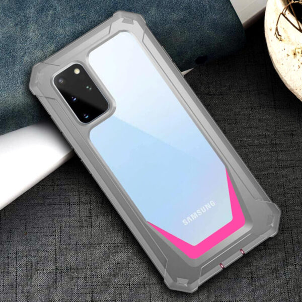 360° Guardian case gris con rosado - Imagen 2