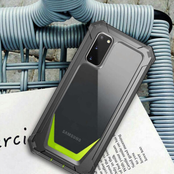 360° Guardian case gris con verde - Imagen 2