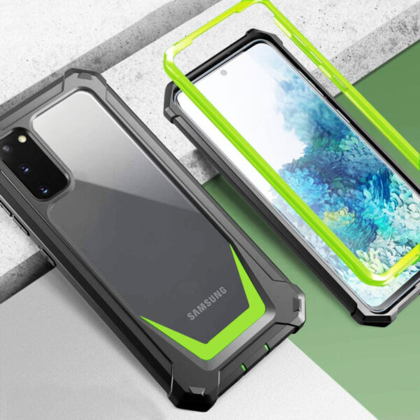 360° Guardian case gris con verde - Imagen 3