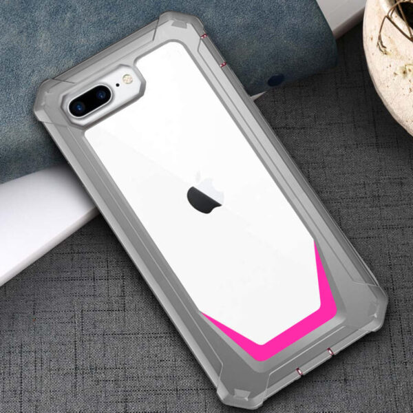 360° Guardian case gris con rosado - Imagen 3