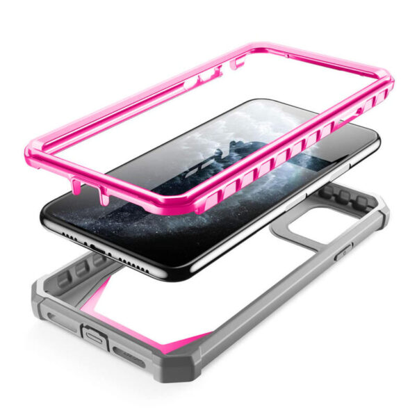 360° Guardian case gris con rosado - Imagen 3