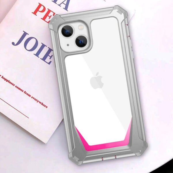 360° Guardian case gris con rosado - Imagen 2