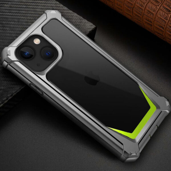 360° Guardian case gris con verde - Imagen 3