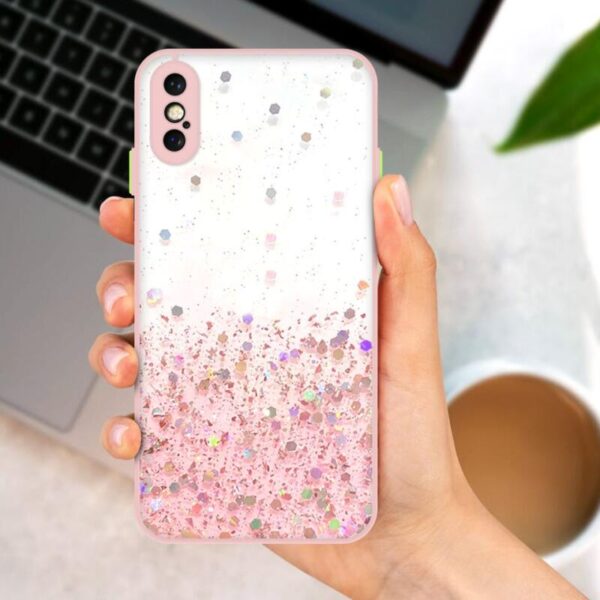 Aglow case rosado