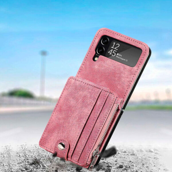 Card Slot Leather rosado - Imagen 3