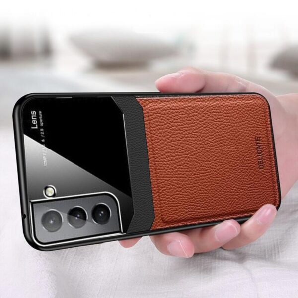 Hybrid Leather case café - Imagen 2
