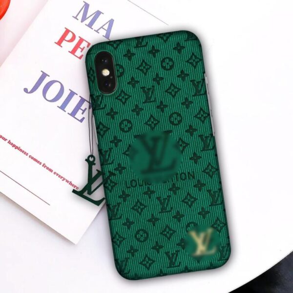 LV Verde Leather case - Imagen 2