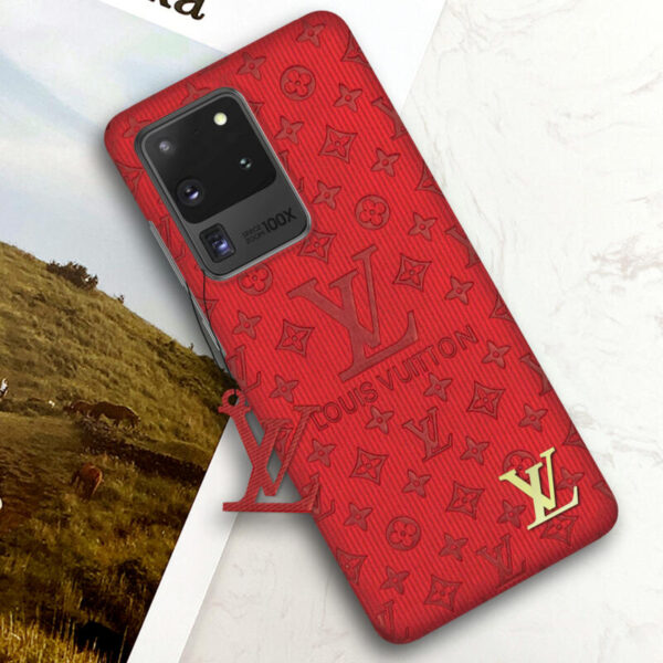 LV Leather rojo - Imagen 2