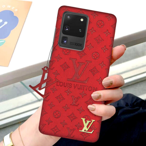 LV Leather rojo - Imagen 3