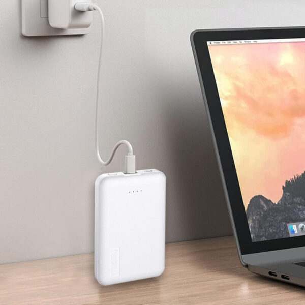 Powerbank 5,000 mAh blanco - Imagen 3