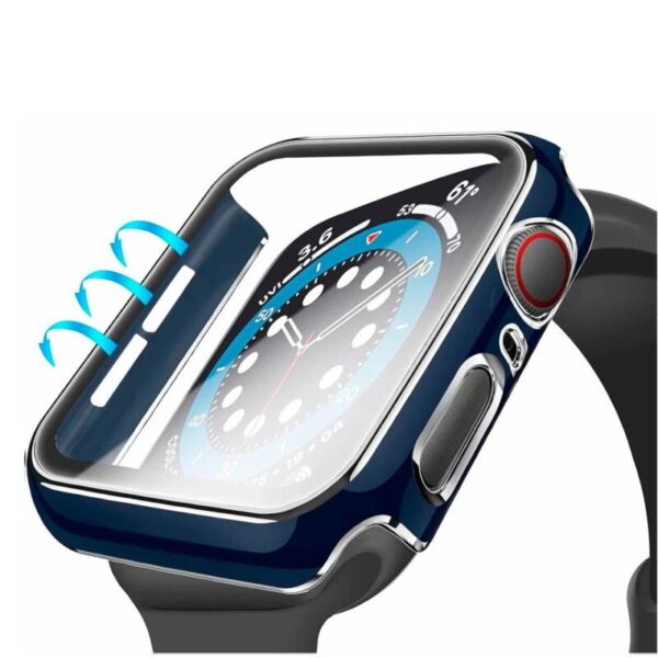 Screen Protector azul con plateado 38/42/45mm - Imagen 2
