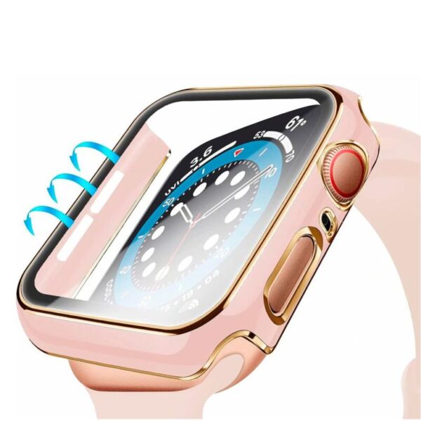 Screen Protector rosado con dorado 38/42/45mm - Imagen 3