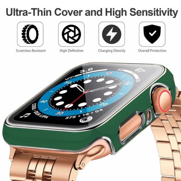 Screen Protector verde con plateado 38/42/45mm - Imagen 2