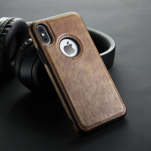 Shockproof Leather café - Imagen 2