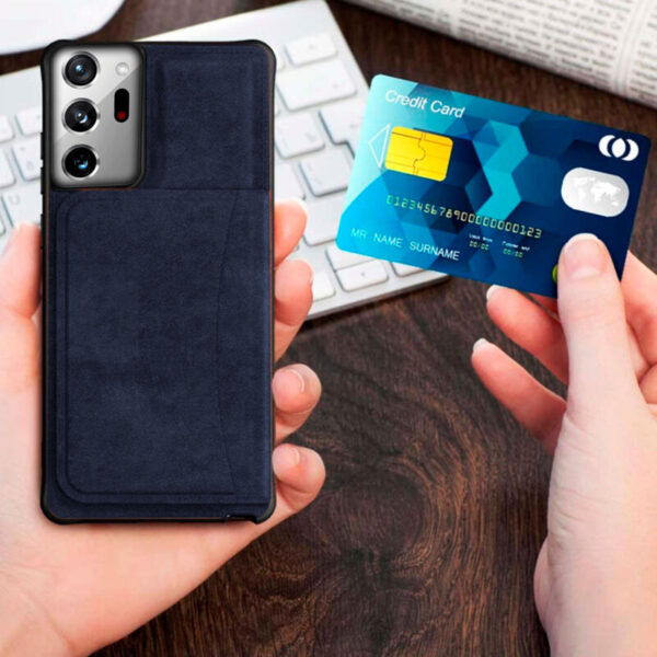 Wallet Leather azul - Imagen 3