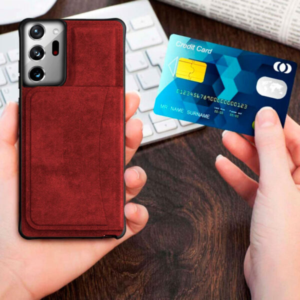 Wallet Leather rojo - Imagen 3