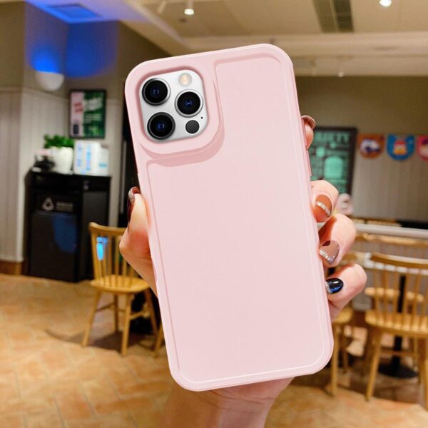 Silicon case rosado 12/12 pro - Imagen 2