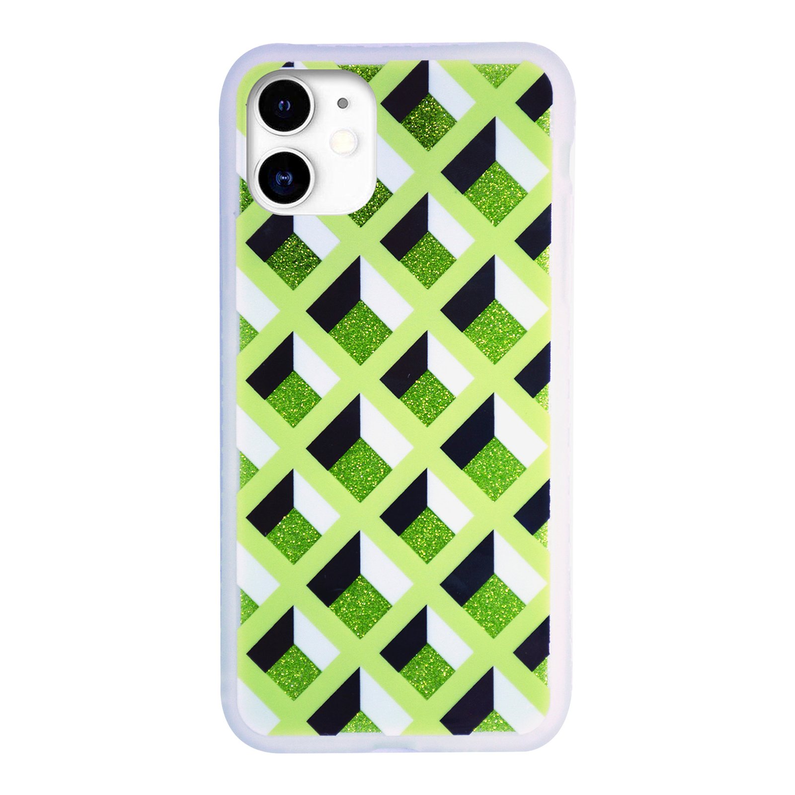 Green Geometric Case Diamond Geometric case verde – Micelu.net Venta de accesorios para ...